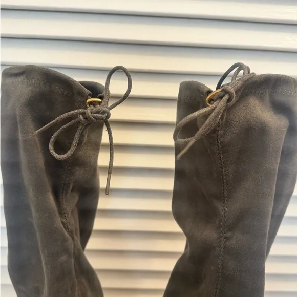 Generation Y Gray Over the Knee Boots Size 8 - Picture 7 of 9